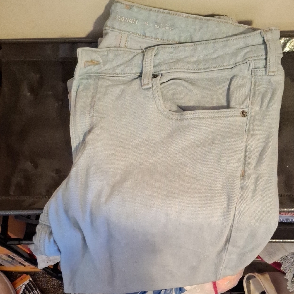 Old Navy Women's Light Wash OG Loose Jeans
